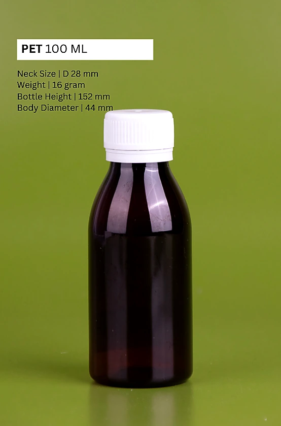 Btl PET 100 ml (clear)